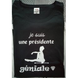Tee-shirt "présidente...